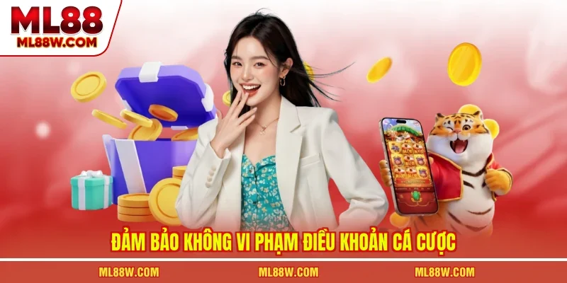 Đảm bảo không vi phạm điều khoản cá cược